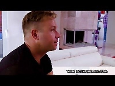 Husbands friend becomes a big cock hero