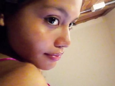 Hot latina stepsister wakes up in bed on vacation for rough black cock action